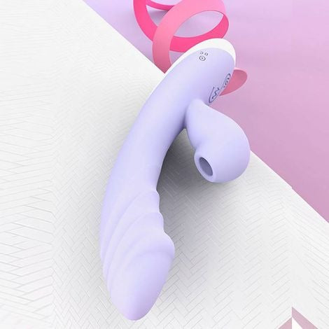 Vibrador e Sugador Recarregável Ponto G
