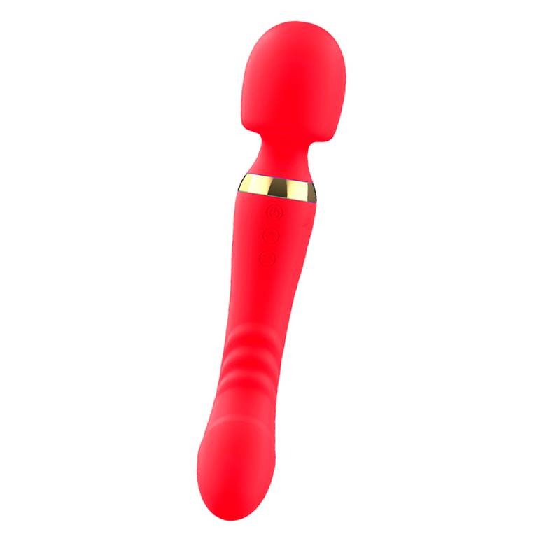 Massageador Varinha com Vibrador Recarregável