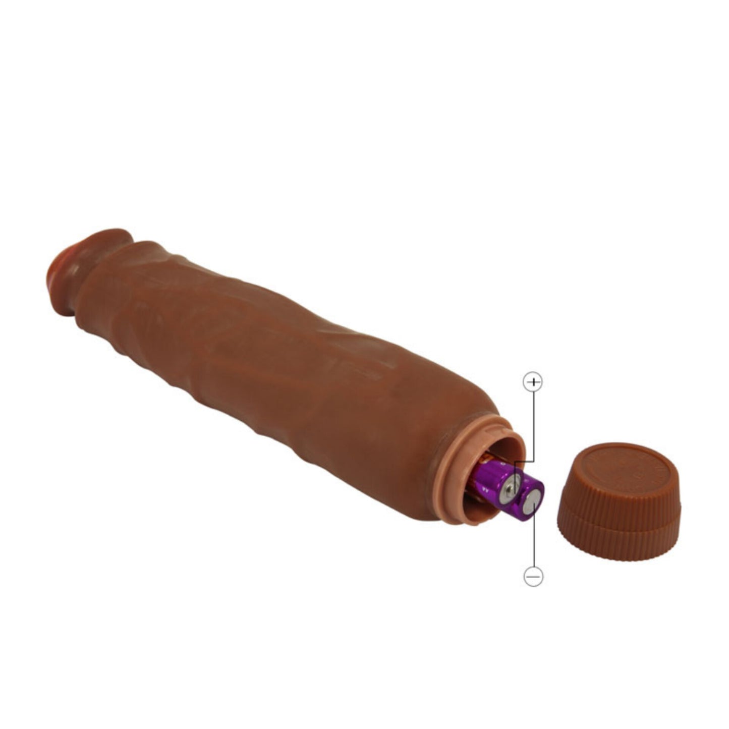 Vibrador Realístico 25,5 cm