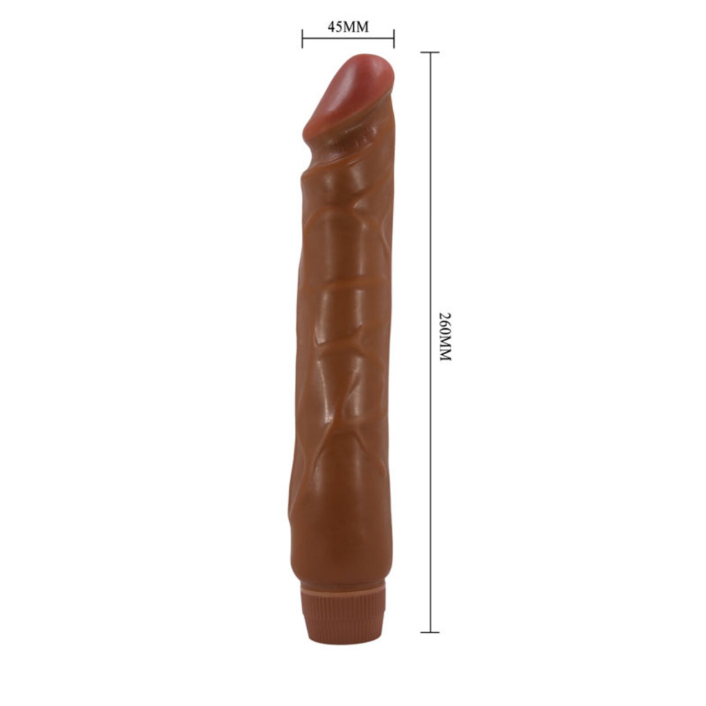 Vibrador Realístico 25,5 cm