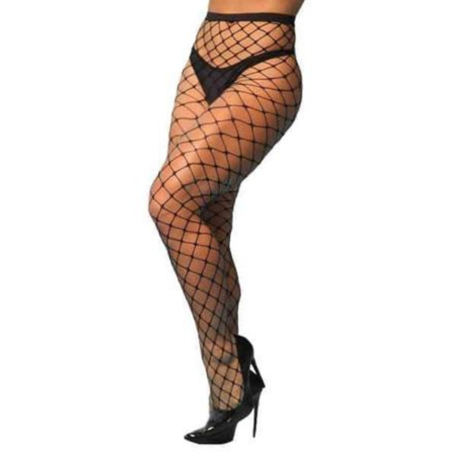 Meia Calça Arrastão Strass