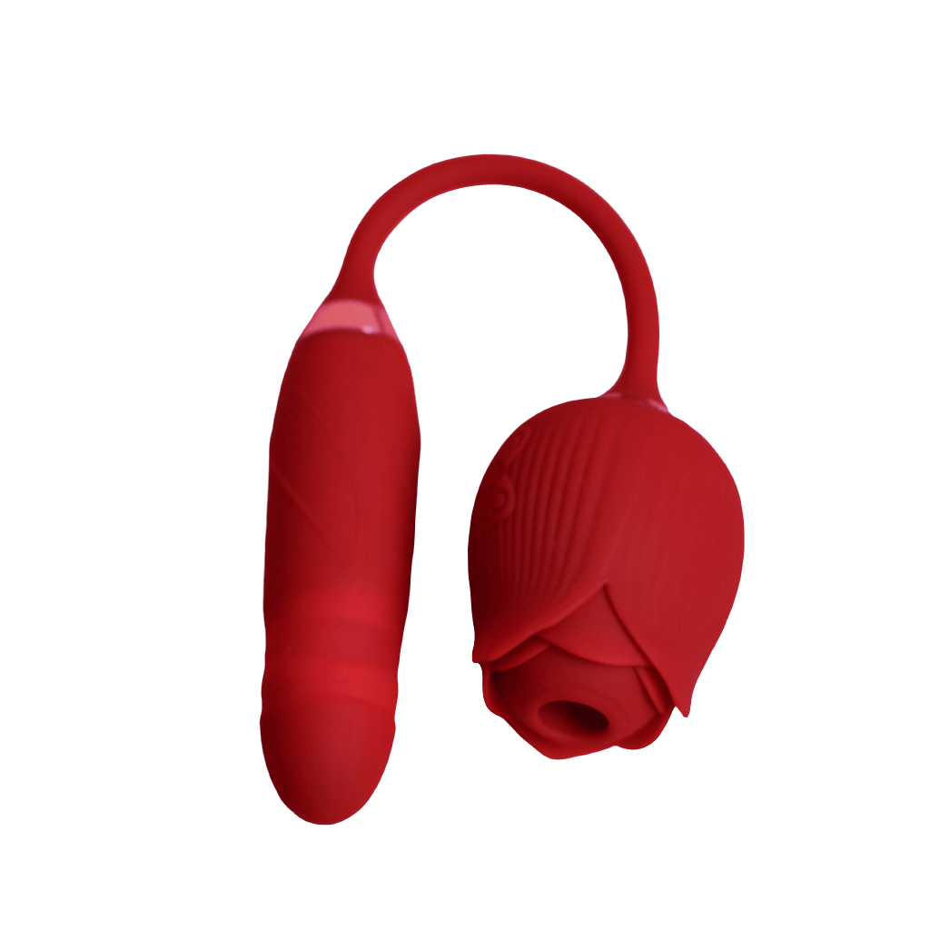Sugador Flower com Vibrador Pulsador.