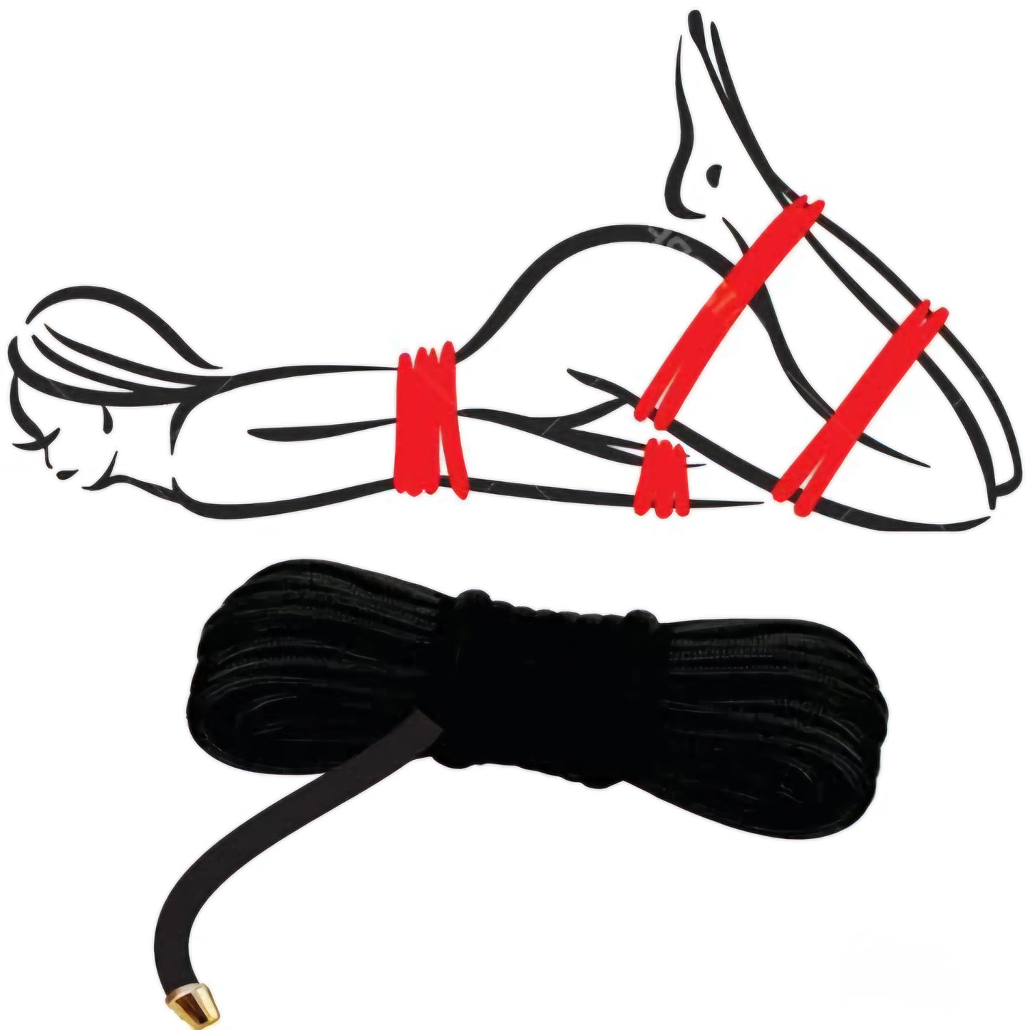 Corda Shibari 10 metros