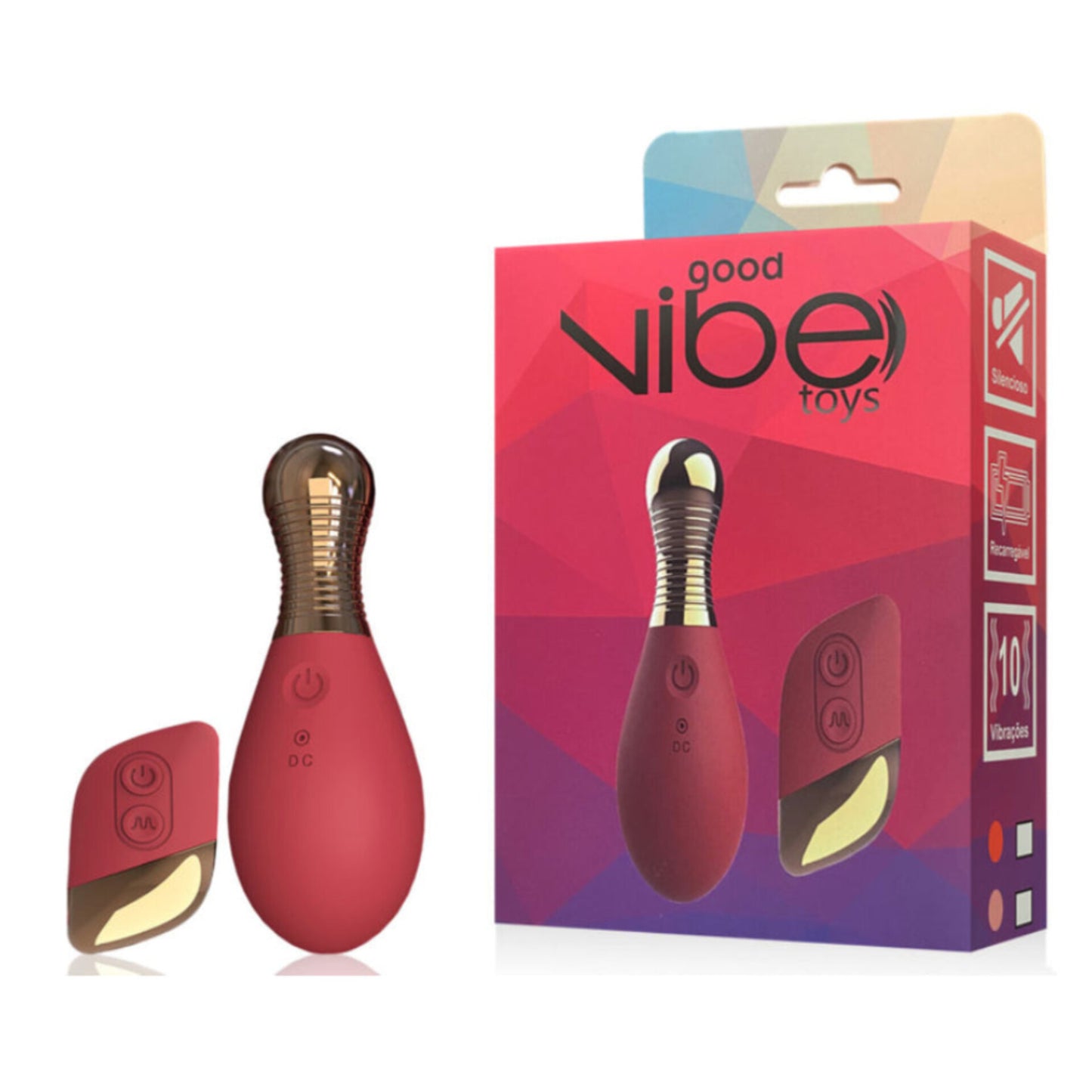 Cápsula vibratória recarregável Good Vibe