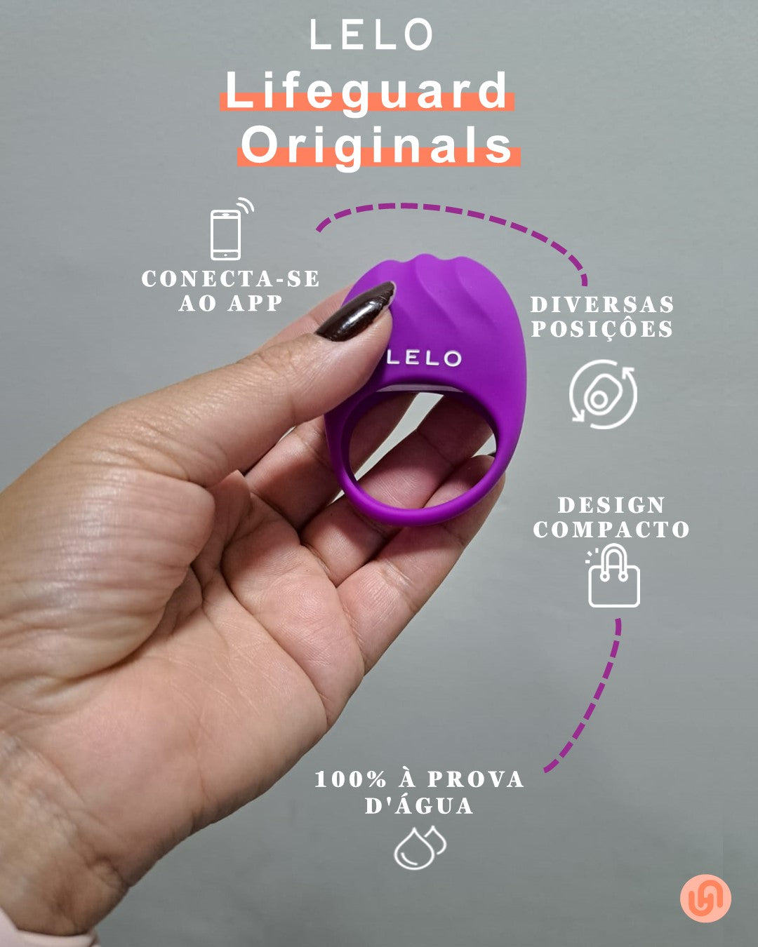 Lelo Anel Peniano Lifeguard Originals - 2 anos de garantia