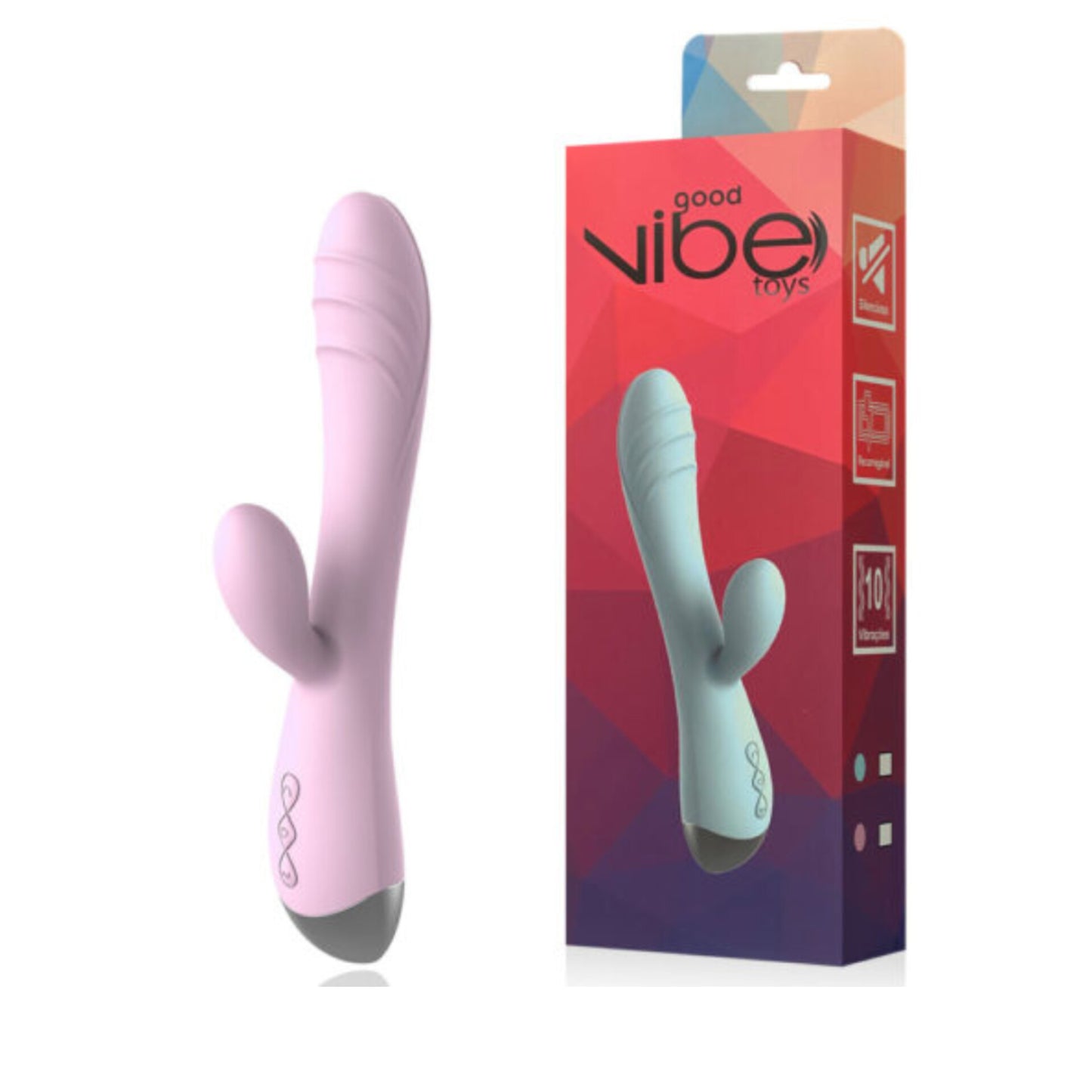 Vibrador recarregável com 12 modos de vibração Elfin