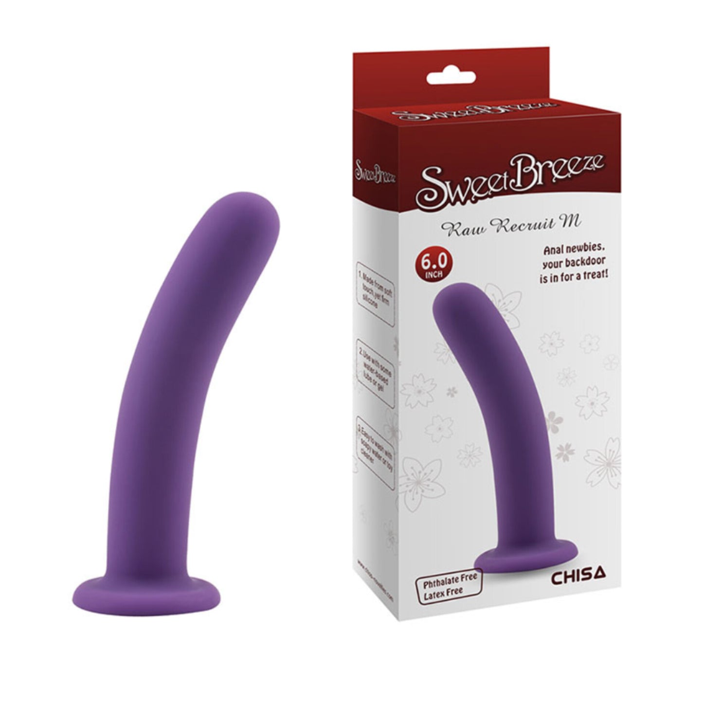 Dildo Liso com Ventosa
