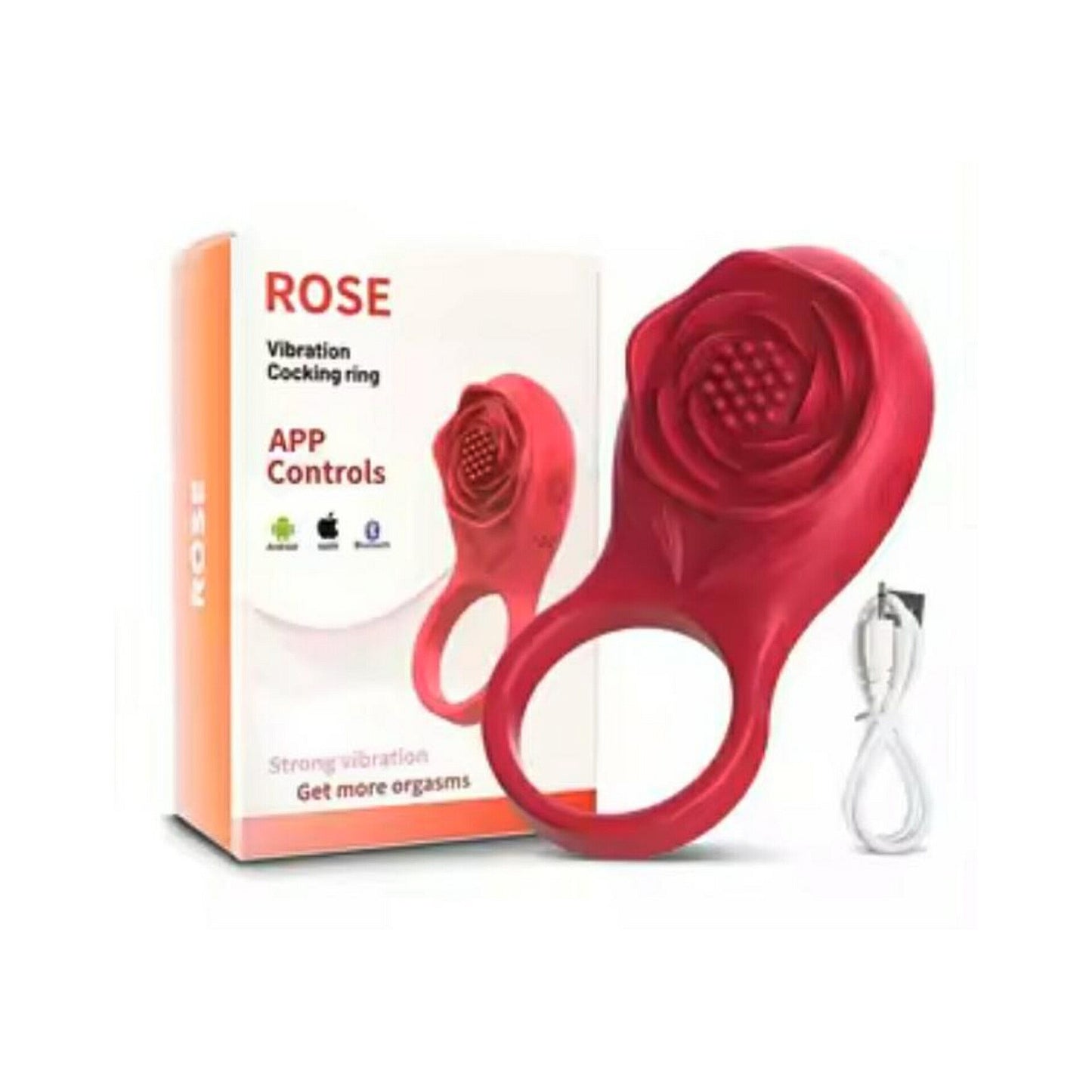 Anel Vibrador Recarregável Controle via App