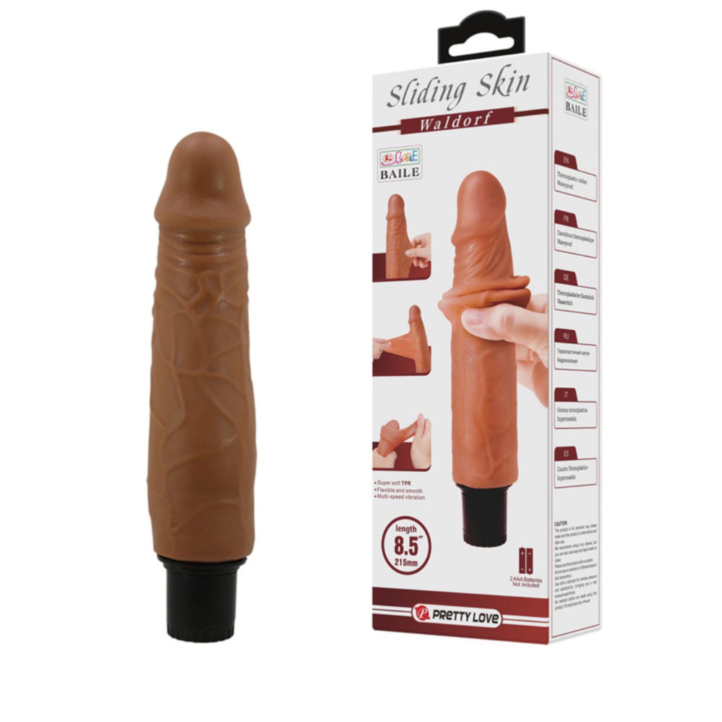 Vibrador Realístico Dupla Densidade