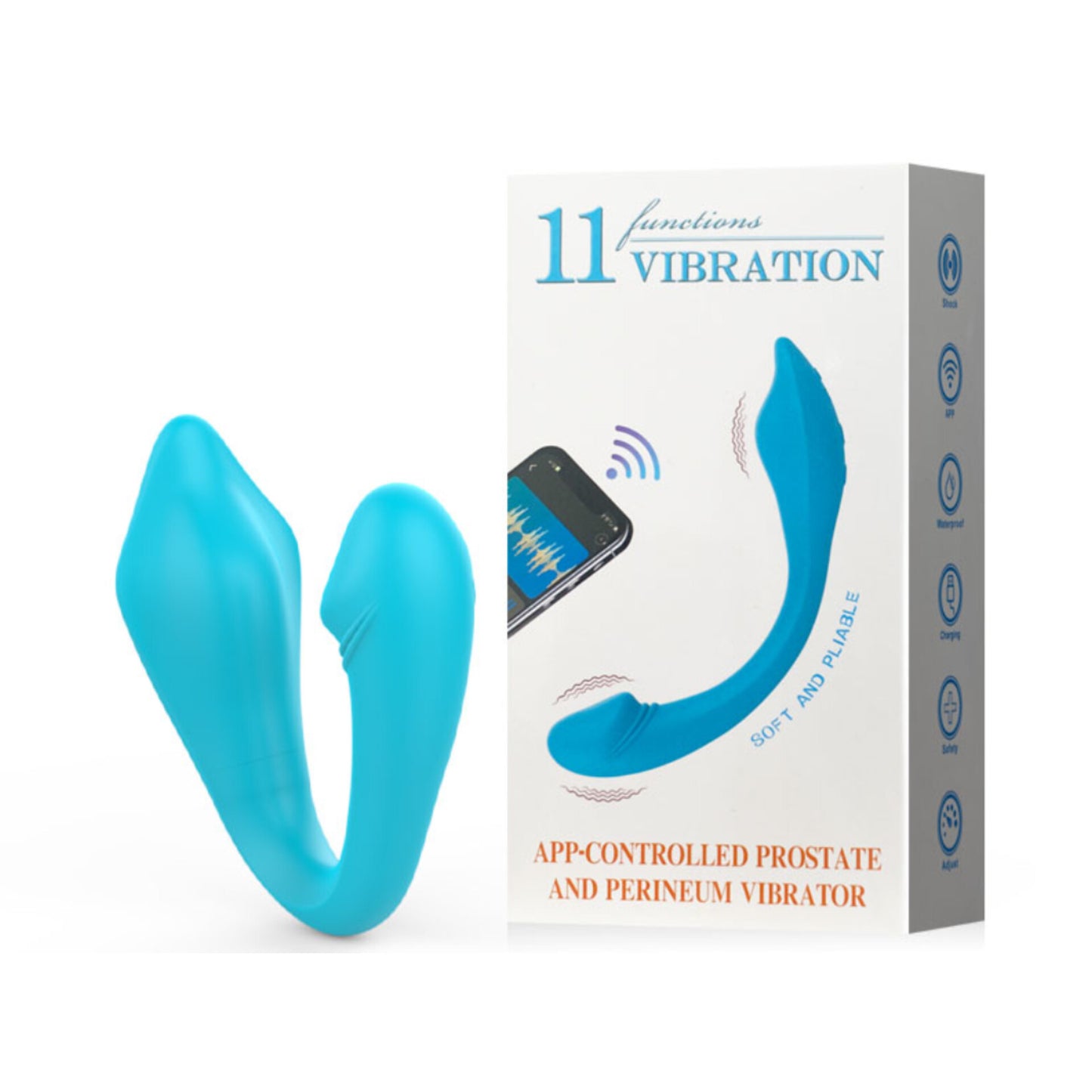 Vibrador para Casal com Bluetooth