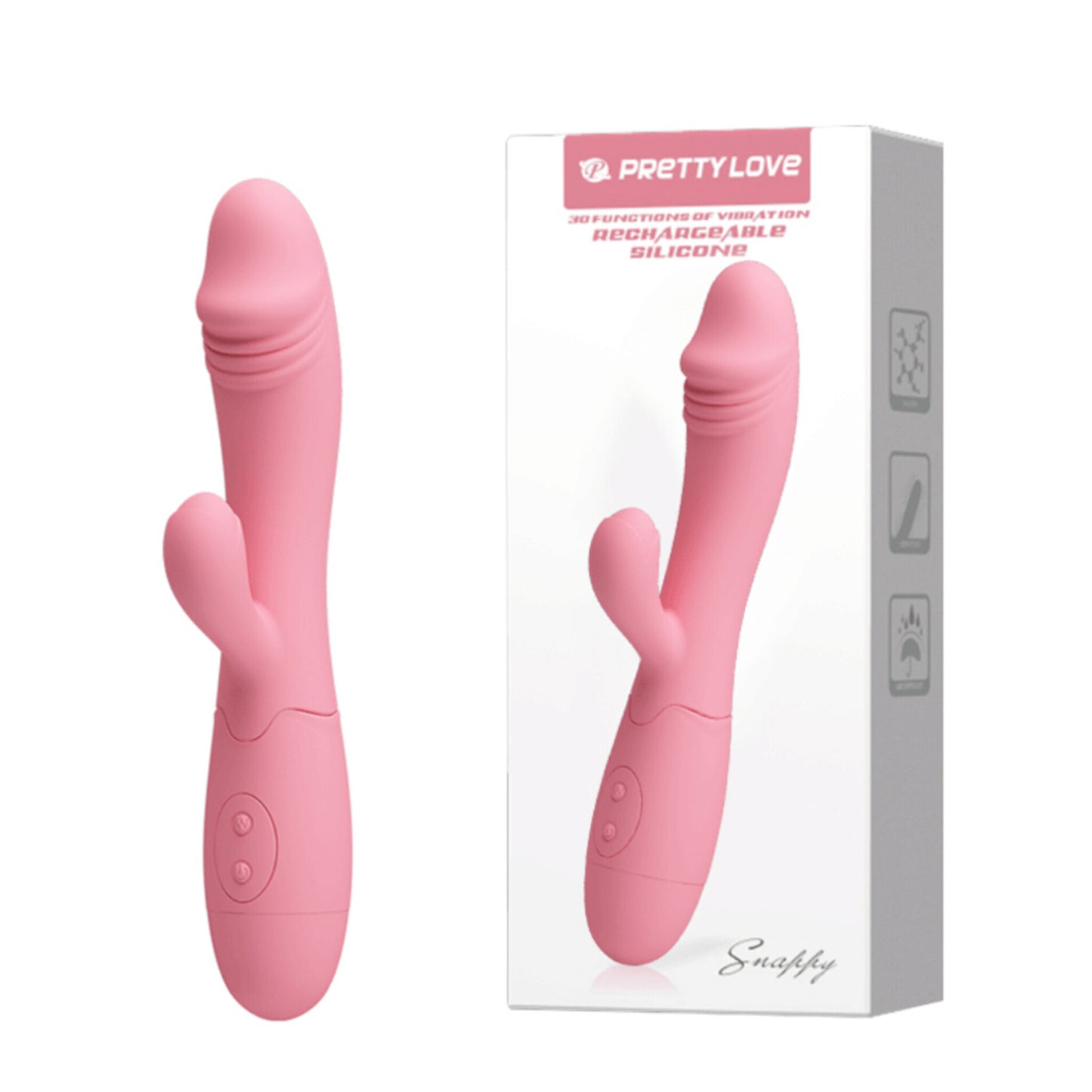 Rabbit Recarregável com 30 Modos de Vibração Pretty Love