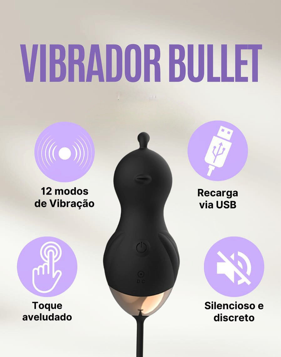 Bullet Recarregável Duo