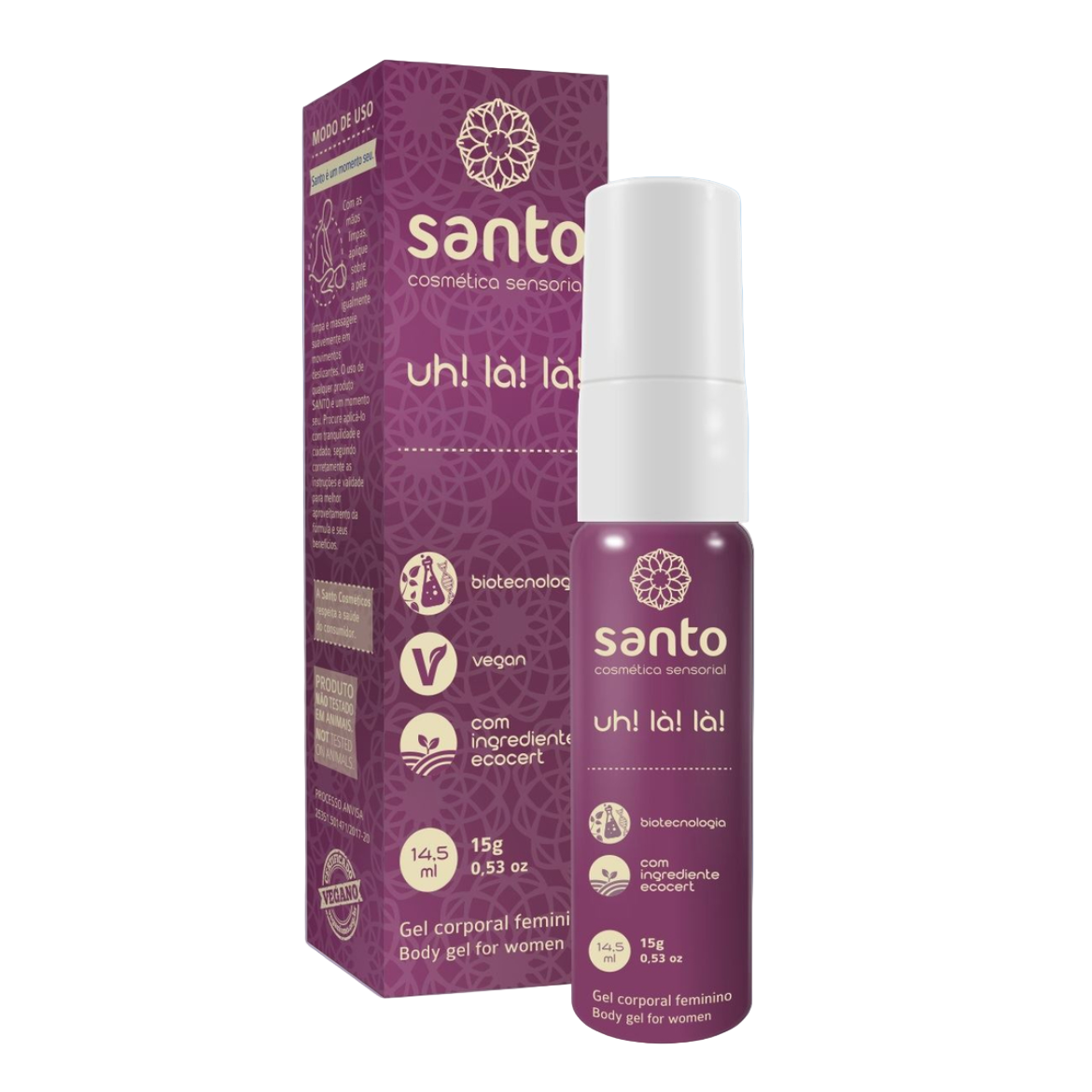 Gel excitante feminino Uh lá lá!