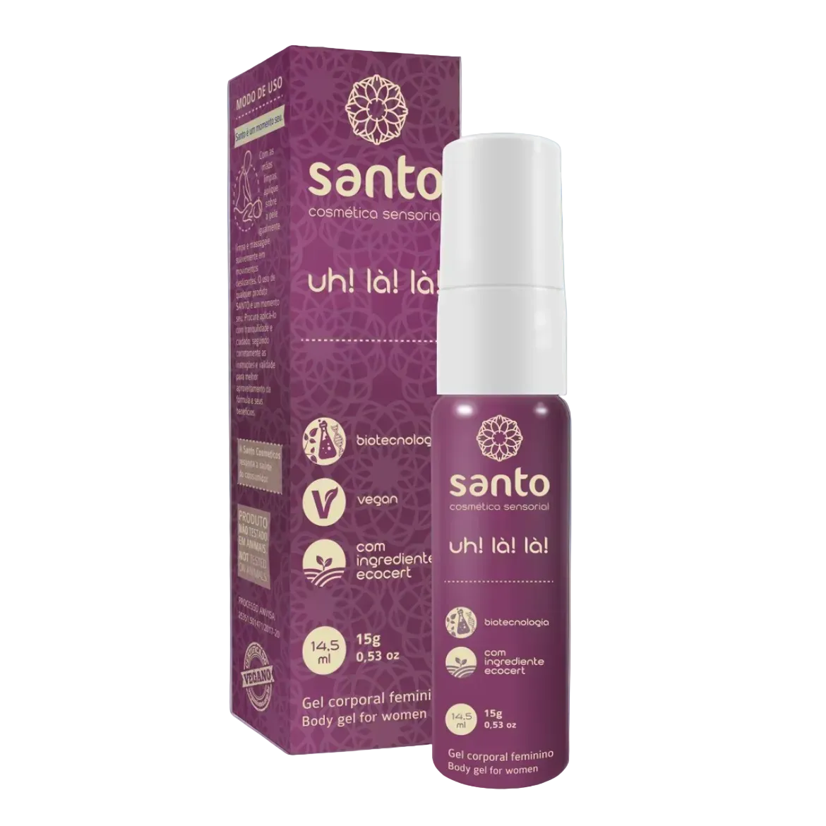 Gel excitante feminino Uh lá lá!