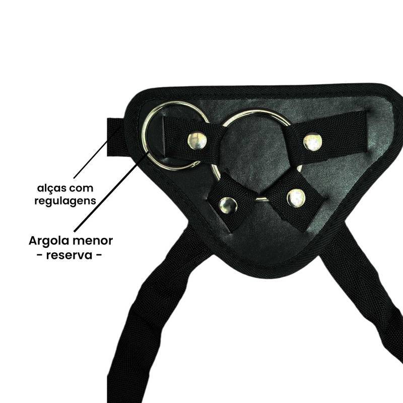 Cinta Couro Regulavél