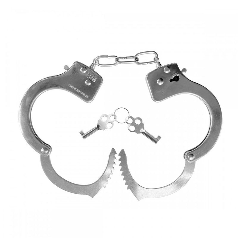 Algema de metal prata Hand Cuffs