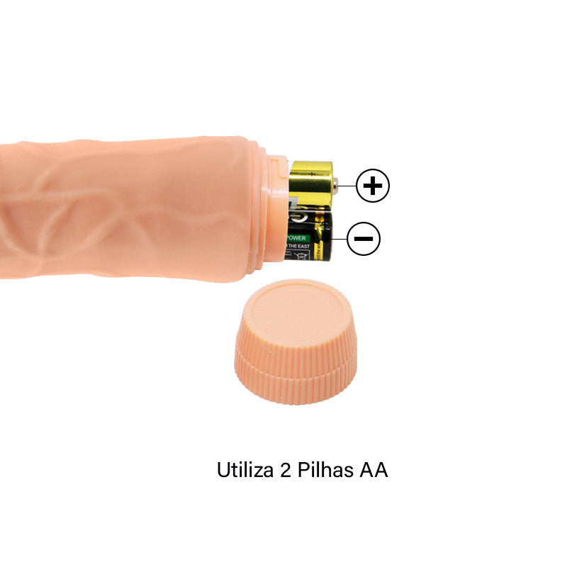 Pênis Realístico com Vibração