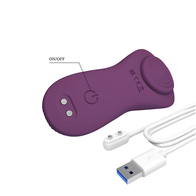 Vibrador de Calcinha Recarregável com Controle Via APP Pretty Love