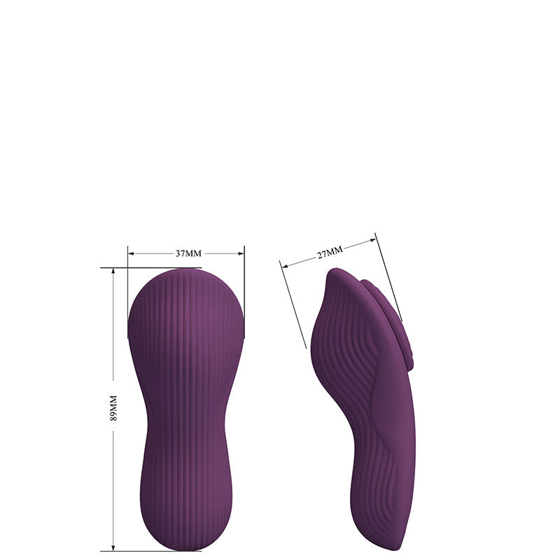 Vibrador de Calcinha Recarregável com Controle Via APP Pretty Love