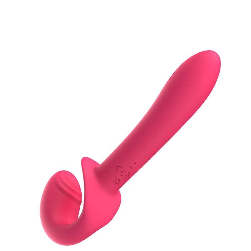 Strapless com Plug Vaginal e Controle Remoto