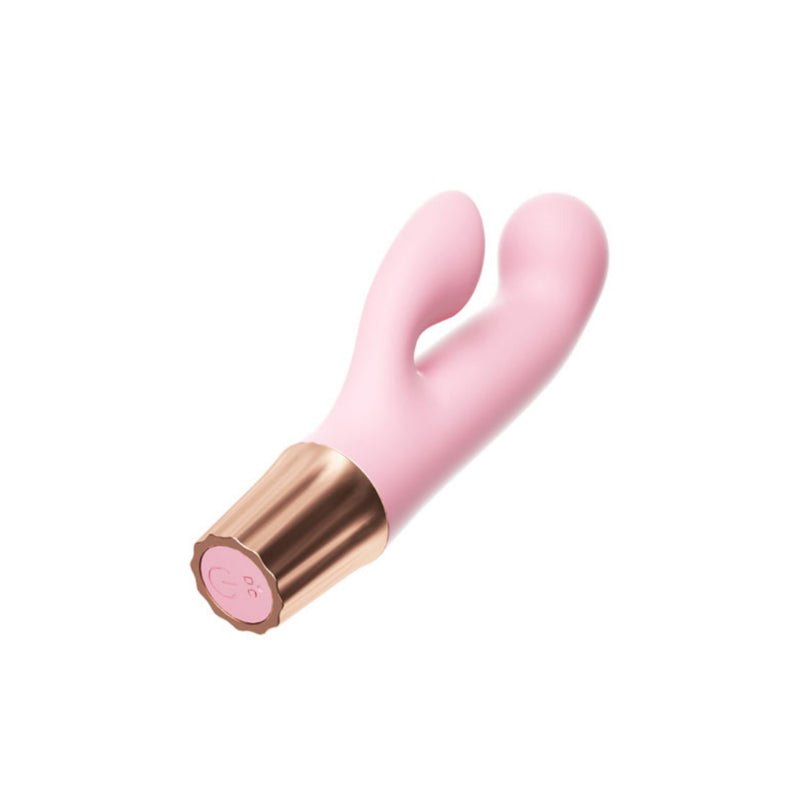 Vibrador Recarregável com Estimulador Clitoriano