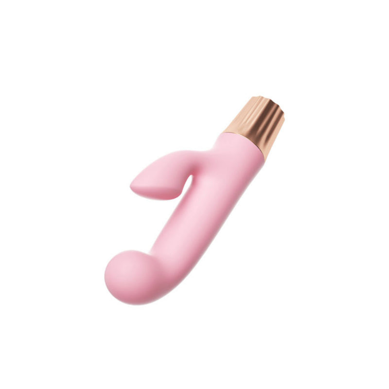 Vibrador Recarregável com Estimulador Clitoriano