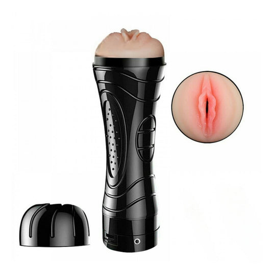 Masturbador masculino Lanterna com Vibrador