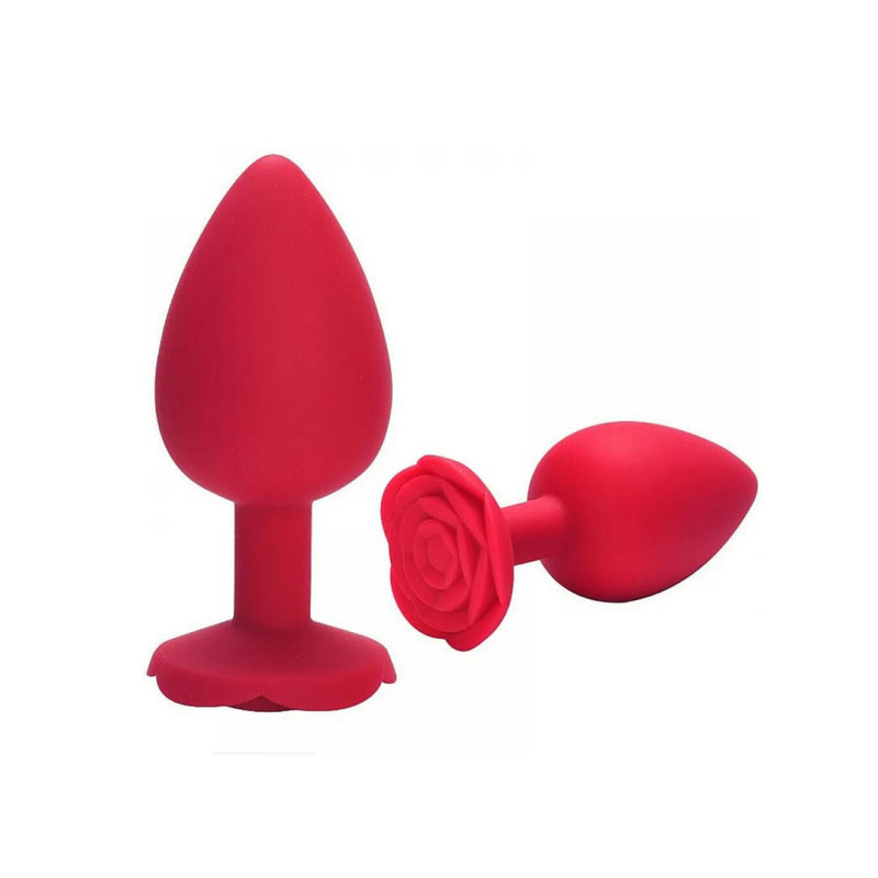 Plug Anal Silicone Formato Rosa