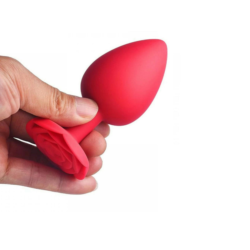 Plug Anal Silicone Formato Rosa