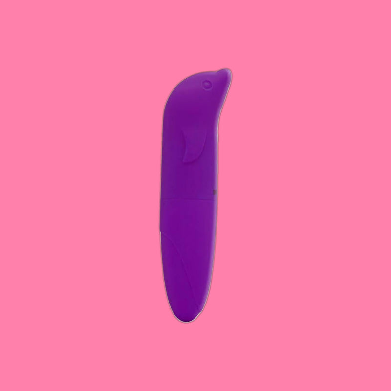 Vibrador Ponto G Golfinho toque aveludado