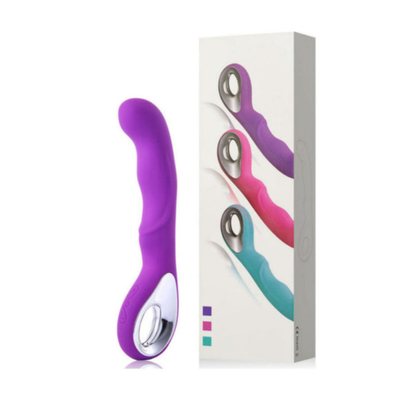 Vibrador Recarregável com Alça Metalizada