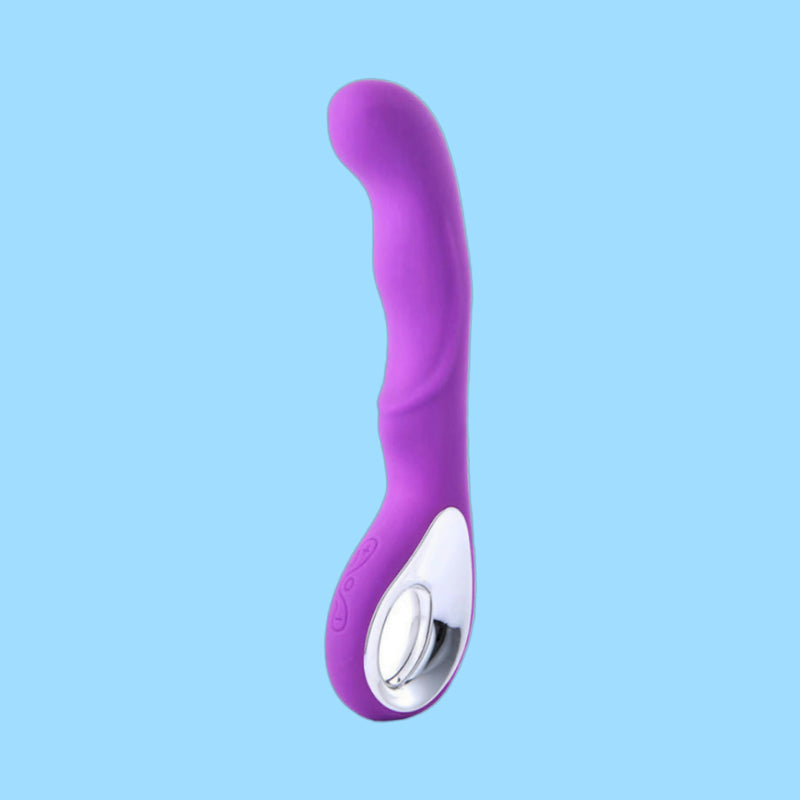 Vibrador Recarregável com Alça Metalizada