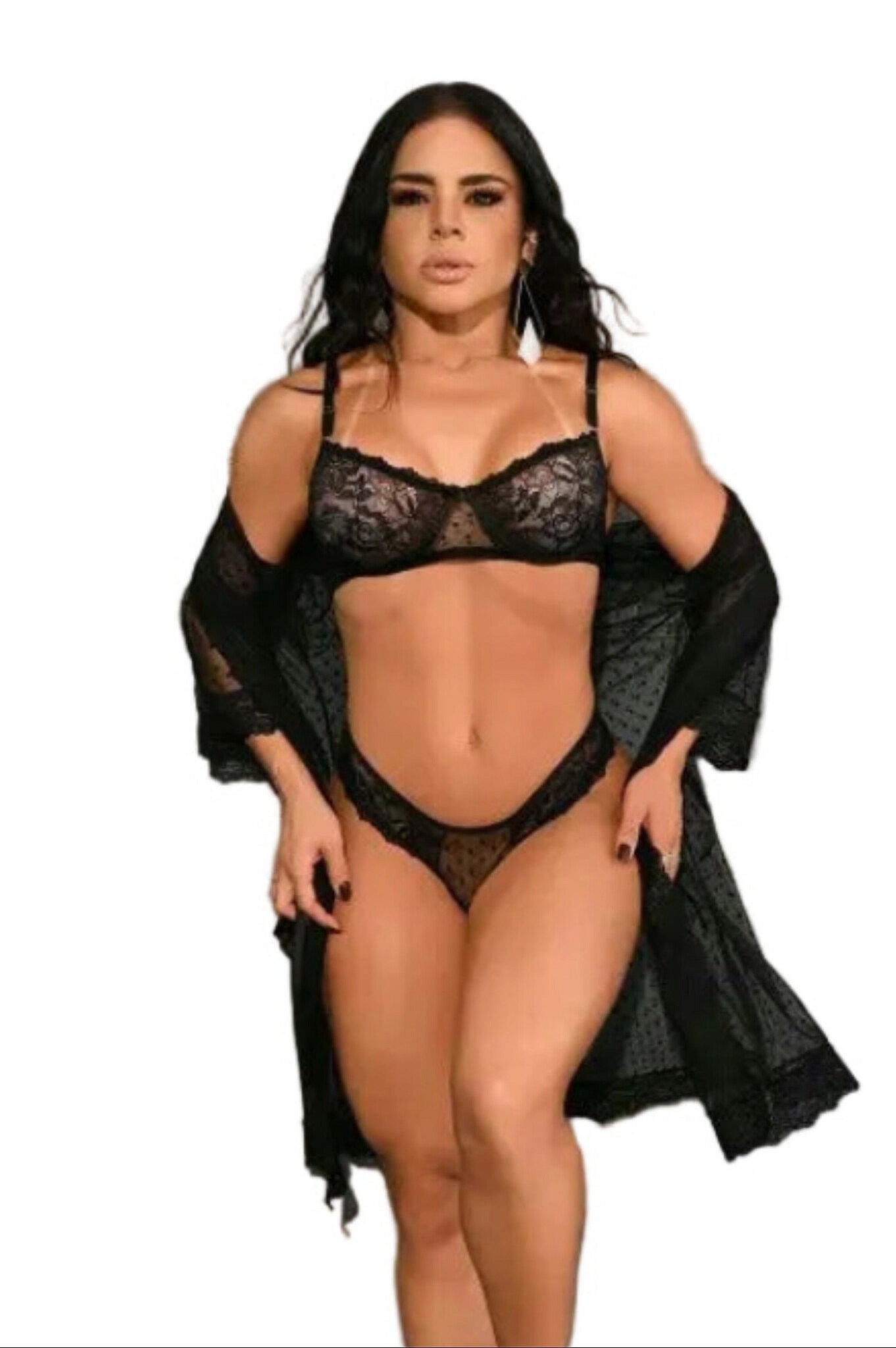 Conjunto com Robe Yaffa