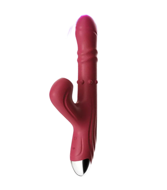 Vibrador e sugador com Esferas Sobe e Desce