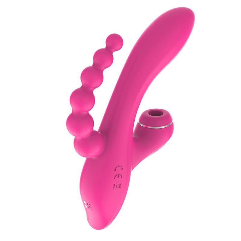 Vibrador Sugador Triple Estimulator