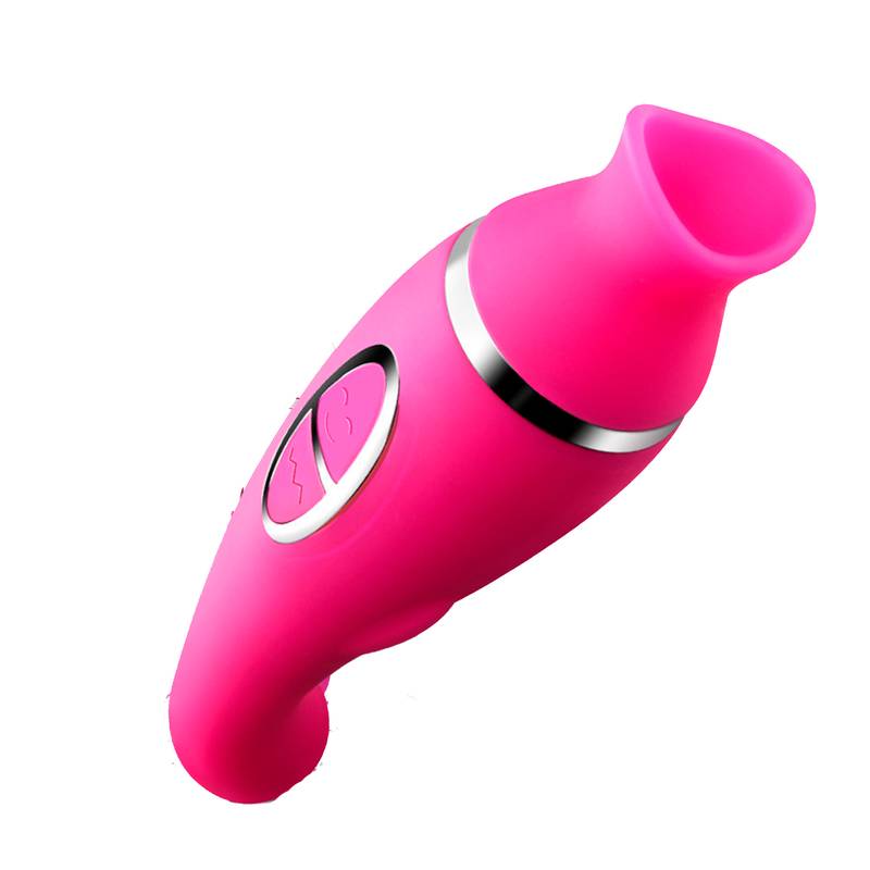 Sugador e Vibrador com 12 modos Recarregável
