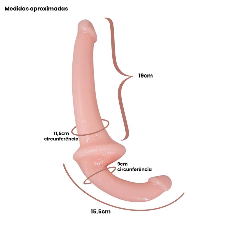 Strapless Dildo sem Vibro