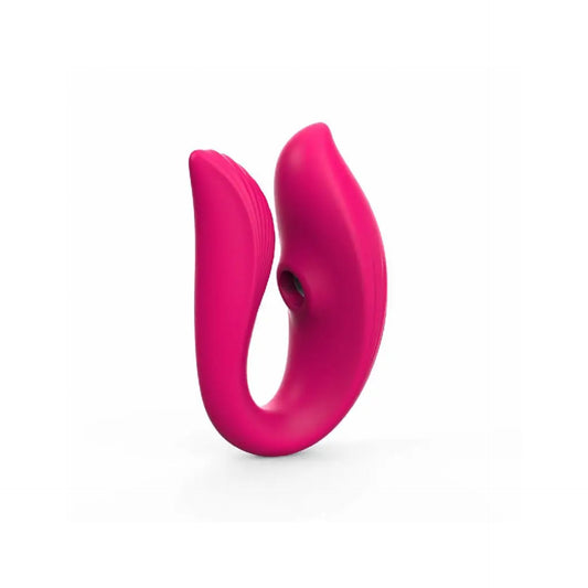 Vibrador para casal e Sugador App Control  com 12 modos de vibração.