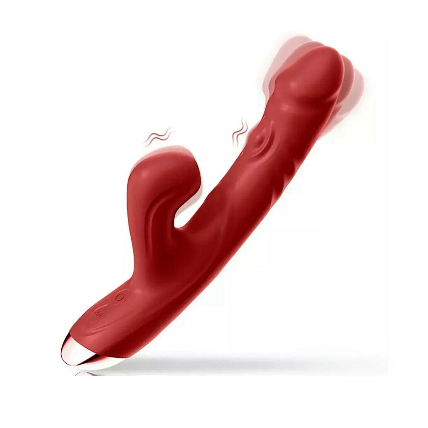 Vibrador com Pulsação e Sugador Recarregável
