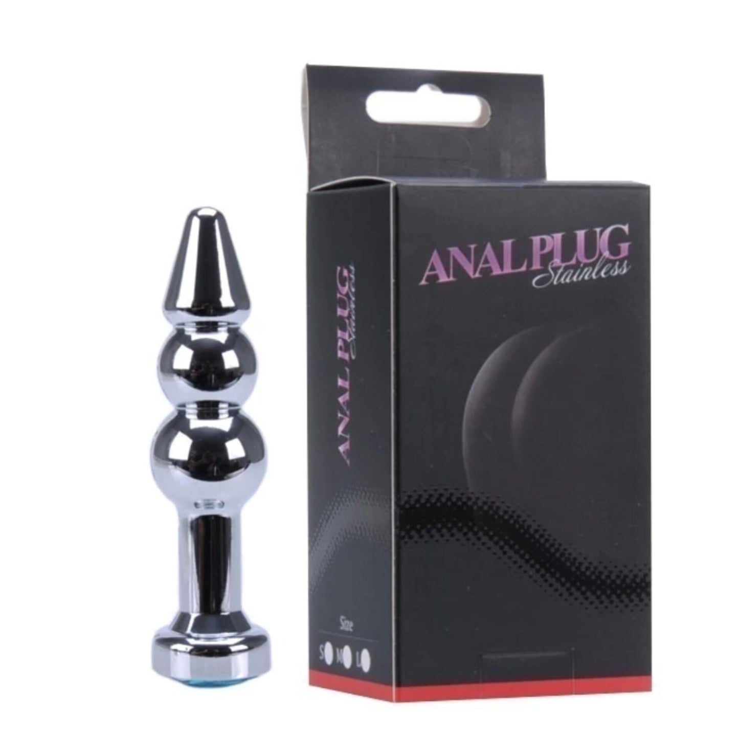 Plug Anal Metal Escalonado