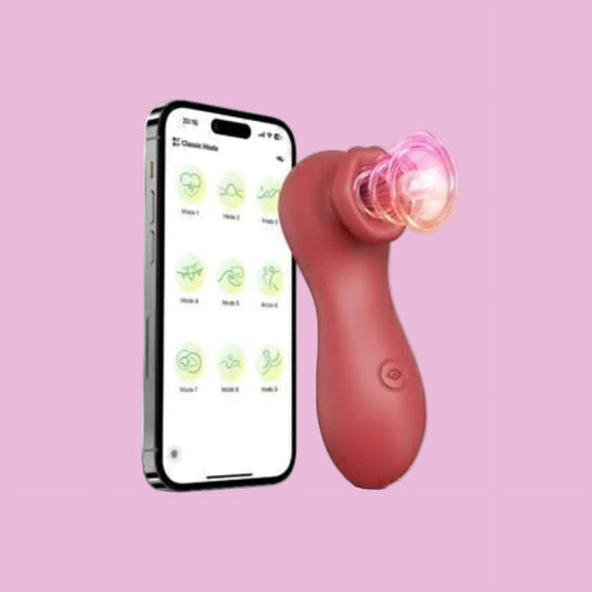 Mini Sugador Boca Recarregável com Controle Via App