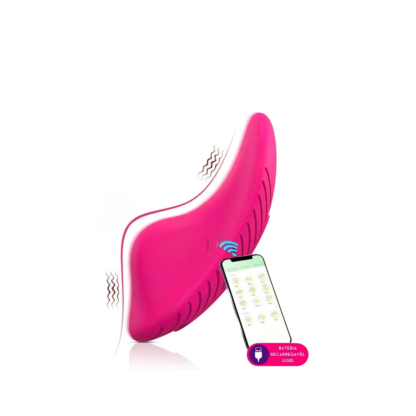 Vibrador Calcinha com controle Via App