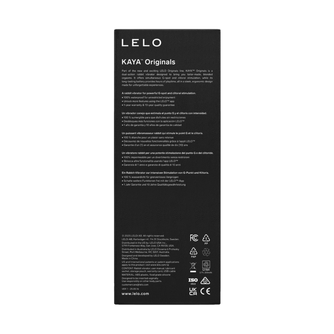 Vibrador Kaya Originals LELO